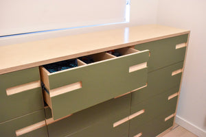 Green Dresser